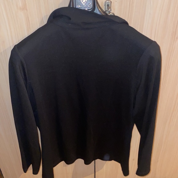 Womens Black summer coat - Picture 6 of 11